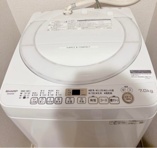 洗濯機 SHARP 7kg