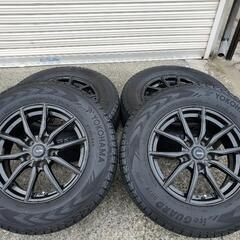 215/70R16ヨコハマスタッドレスタイヤとGspeedホイール4本とおまけ