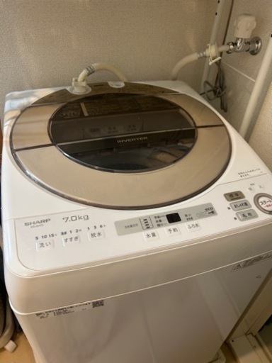 2018年式SHARP洗濯機7キロ