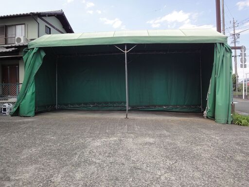 テント倉庫 1800×5400×2000～2200 ★中古★