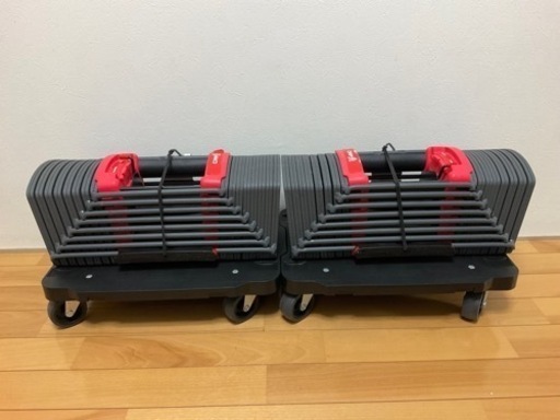 1万5千円OFF】4WD 可変式ダンベル 41kg×2 27段階調整