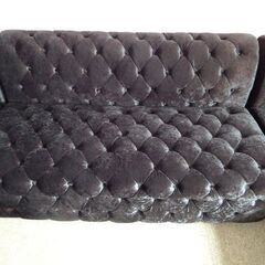 ★ 新札幌 ★ 2022年製  ベルベッドソファ カウチソファ コーナーソファ ラグジュアリー モダン / No.2513 ★