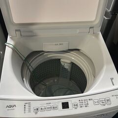 【美品】AQUA　AQW-S7E2（W）7.0kg　2023年