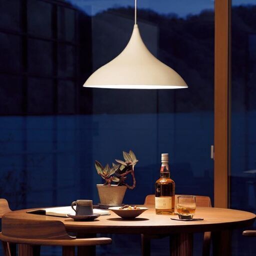 新品未開封　Panasonic大型ペンダント照明　アルミセードタイプ・引掛シーリング方式　LEDユニット交換型　白熱電球100形1灯器具相当 新品未開封 Panasonic大型ペンダント照明 アルミセードタイプ・引掛