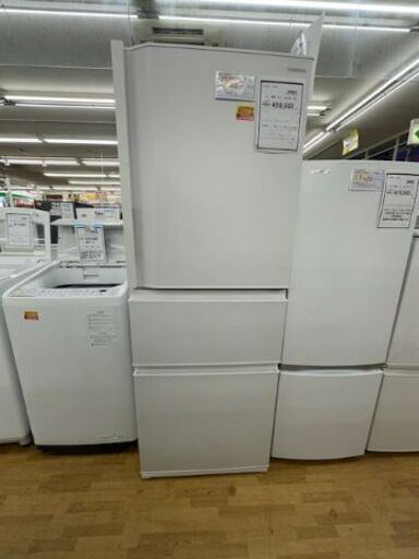 【ドリーム川西店御来店限定】 東芝 冷蔵庫 GR-U33SC 326L 2023年製 動作確認／クリーニング済み 【2002211255601661】