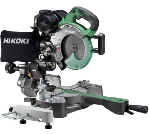 36V 卓上スライド丸のこ 刃径190mm 両傾斜 切断幅1尺 レーザーマーカー内蔵 蓄電池・充電器別売 チップソー黒鯱付き C3607DRA(K)(NN)