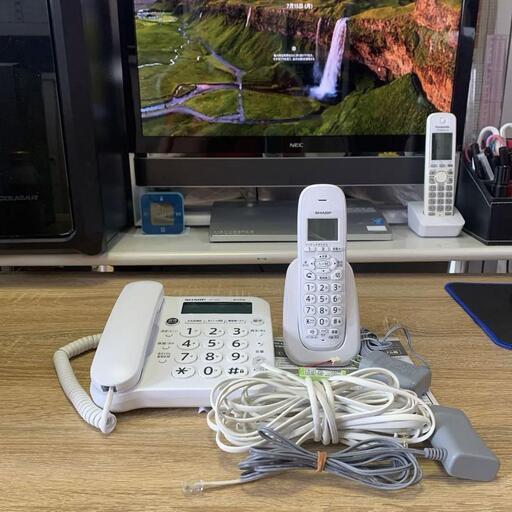 SHARP シャープ デジタルコードレス電話機 JD-G33CL