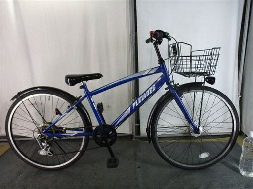Ｄ649★14800円★整備済み 中古子供自転車 マルイシ【24インチ　青 】