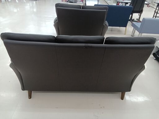 ★ジモティ割あり★ NITORI ソファー(NITORI　KOTEI3) 黒 W176×D71×H95 クリーニング済み TC3935 ☆ジモティ割あり☆ NITORI ソファー(NITORI KOTEI3) 黒 W176×D71×H95
