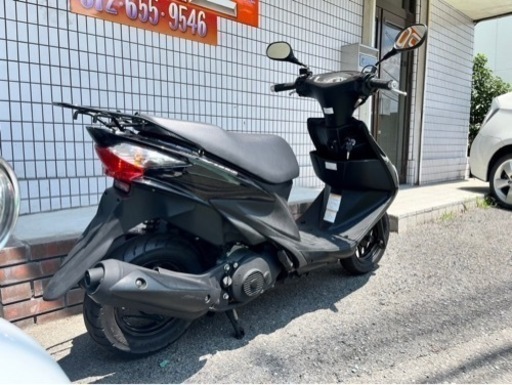 ☆15万円 アドレスv125S 自賠責付き！納車整備済み！ スズキ 小型