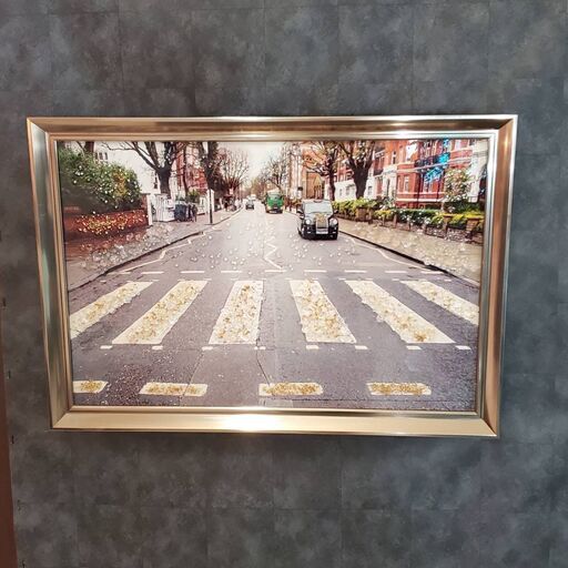 ミキインテリア ■ 引取限定 ■ アウトレット ■ 展示品 ■ アートパネル ■ 街並み ■ 横断歩道 ■ インテリア