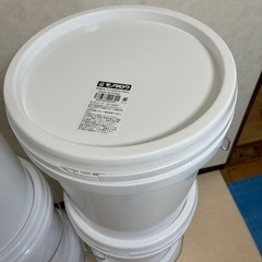 プラスチック ペール缶 蓋付 18L 新品未使用 10個セット