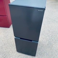 ♦️ SHARPノンフロン冷凍冷蔵庫  【2022年式】SJ-D15J-H  