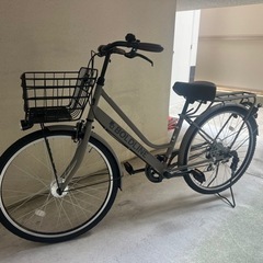 【お取引者様決定】ほぼ新品 サイクルあさひ購入 26インチ自転車 