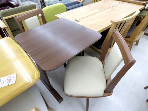 北海道 千歳市/恵庭市 近郊配送 ニトリ ダイニングセット DT GK70 チェア×2/DCリック 2人掛け 店頭でのお受渡し大歓迎