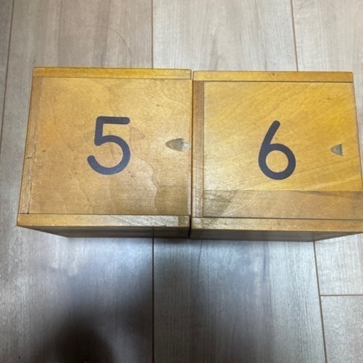 【近いうちに処分予定恩物　5と6