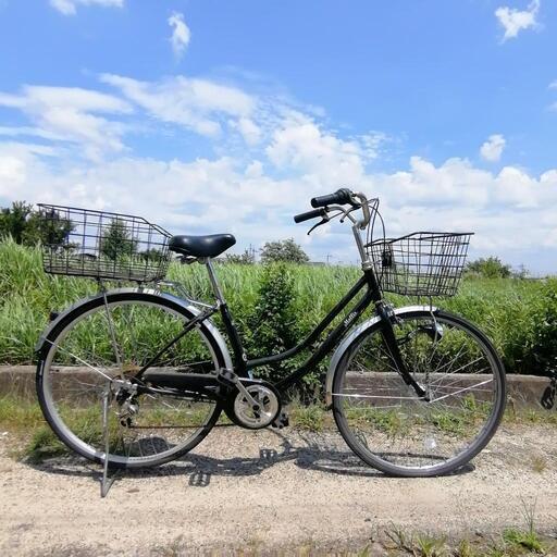 [お値下げ!]自転車　27インチ　6段変則　オートライト