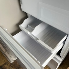 人気のどっちもドア!! SHARP 3ドア 350L 2017年 SJ-GW-35C-W 家電 キッチン家電 冷蔵庫