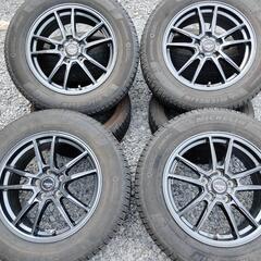 【取引決定しました】225/65R17 ホイールセット　17インチ 17×7J 5H114.3 