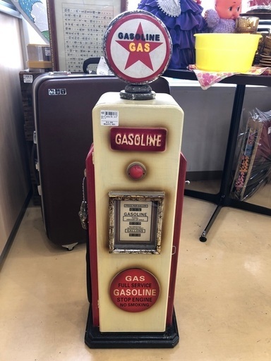 アメリカン雑貨の買取強化！】CDラック GASOLINE ガソリンポンプ