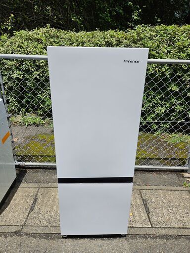 【リサイクルショップどりーむ鹿大前店】No.10421　ハイセンス　2ドア冷蔵庫　2023年製　全体容量162L　2人暮らしに最適なサイズです♪