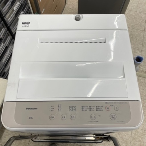 2021年製 6kg Panasonic NA-F60B14 ※2400010403163