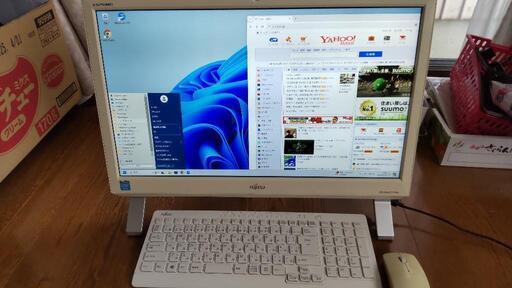 高速 富士通 windows11 デスクトップ