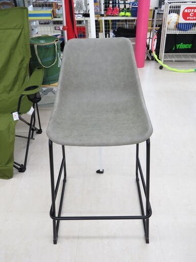 北海道 千歳市/恵庭市 近郊配送 関家具 ログ カウンターチェア M-92551-26 グレー系 店頭でのお受渡し大歓迎 ➁