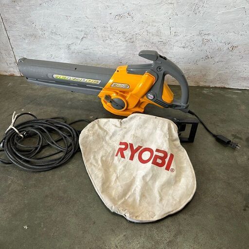 【RYOBI】京セラ リョービ ブロワバキューム RESV-1000 100V ブロワー 集塵 集塵機 清掃 ハウスクリーニング DIY Y0084