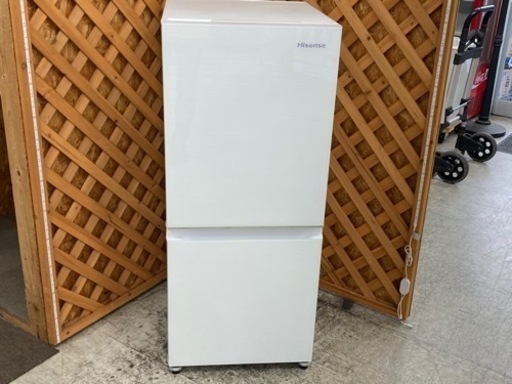 【愛品館江戸川店】保証充実　ハイセンス　2023年製135L　2ドア冷凍冷蔵庫HR-G13C-W
