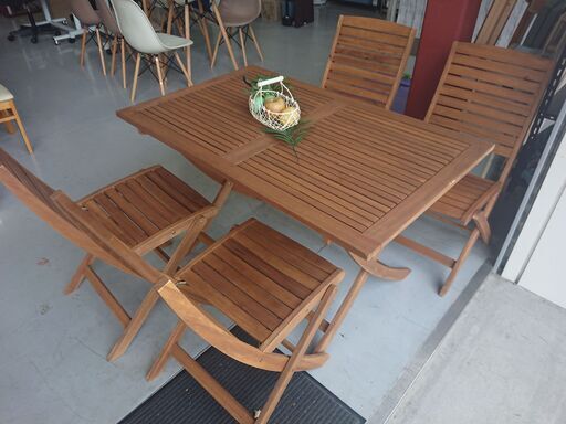 【SOKO+千葉店】東谷 ガーデンテーブルセット【☆1セット限り☆】新入荷！！