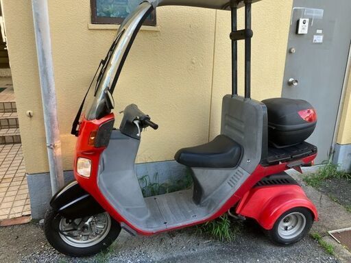 実動 ジャイロキャノピーTA03 インジェクション 赤黒 ミニカー