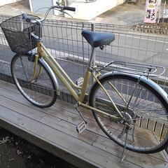 商談中 大人用 自転車 ママチャリ シルバー DUNLOP 鍵付き 商談中 大人用 自転車 ママチャリ シルバー DUNLOP 鍵付き