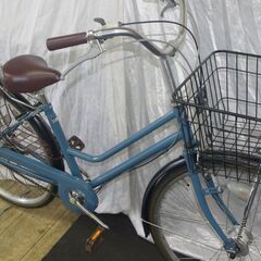 中古」26インチ/ファミリーサイクル/オートライト/内装3段変速/①