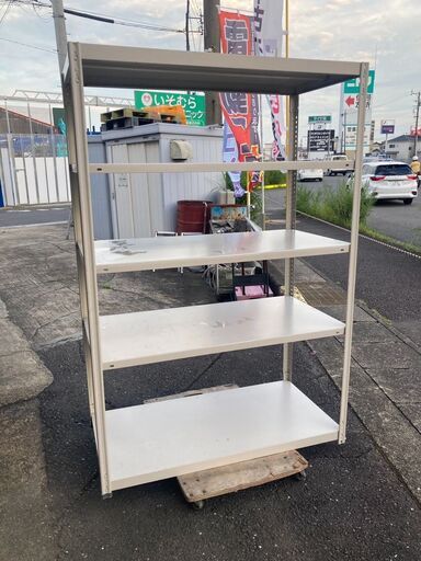 中古　スチール棚　スチールラック　収納棚　1210X610X1800　ボルトレス　愛知県 一宮市 名古屋市 稲沢市 江南市 岩倉市 岐阜 羽島市 各務ヶ原市 岐阜市 三重県 愛知 グッドプライス一宮