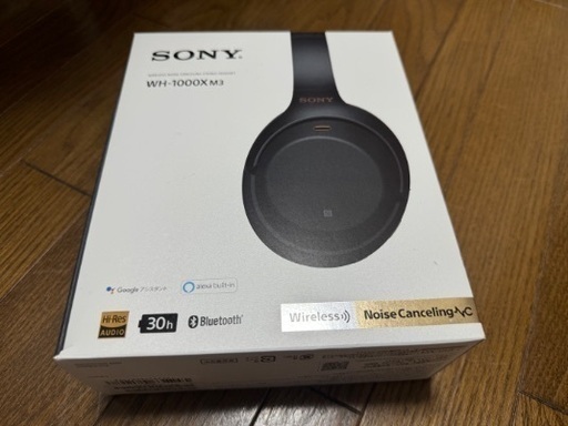 【人気商品】SONY WH-1000XM3 ワイヤレスヘッドホン