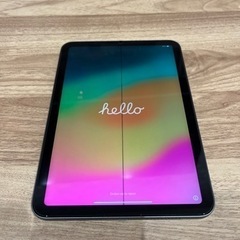 ジャンク品 アップル iPad mini 第6世代 WiFi 64GB スペースグレイ