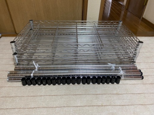 USED メタルスチールラック 5段