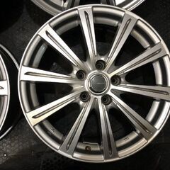 YFC MiLLOUS ミルアス 社外ホイール 17インチ 4本 7J5HPCD114.3+48 60プリウス エクストレイル CX-5等　(VHJ371)