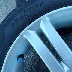 スバルステラカスタムRS純正ホイール15インチ美品4本セット　バリ山