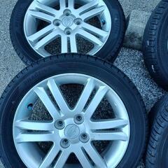 スバルステラカスタムRS純正ホイール15インチ美品4本セット　バリ山