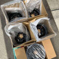 【美品】ジムニー（JB64）純正スチールホイール　（ガンメタ）５本セット