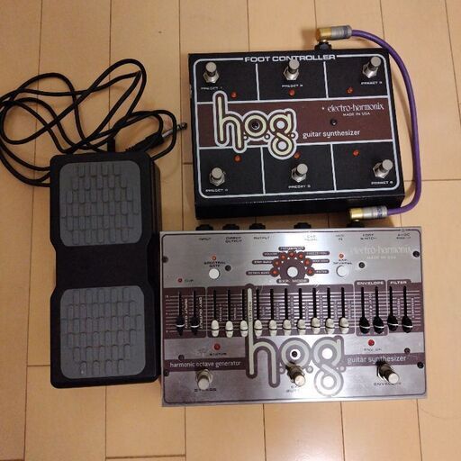 electro-harmonix hog フットスイッチ、ペダルセット