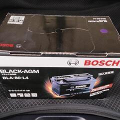 未使用　新古品　BOSCH 輸入車バッテリー
BLACK-AGM BLA-80-L4