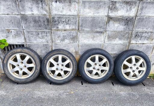 155/65R14 ノーマルタイヤ アルミホイール 4本 4本セット 155/65r14 車