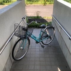 ちょい乗り 切り替え付き　27インチ自転車　オートライトLED ちょい乗り コンパクト 切り替え付き