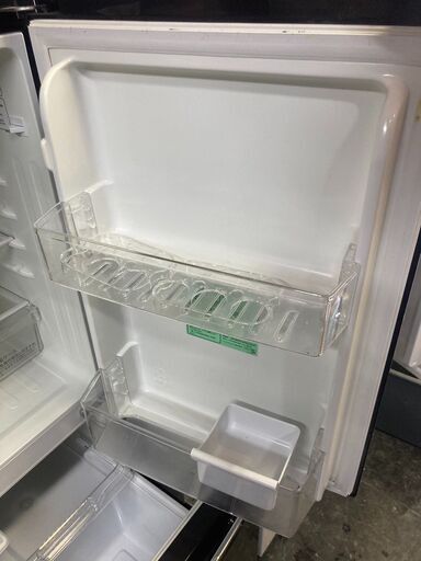☆中古￥11,800！Hisense 150㍑2ドア冷蔵庫 家電 2021年製 HR-D15CB型