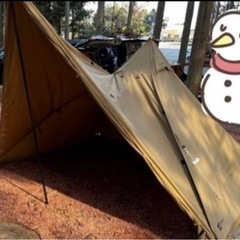 waq AlphaT/C ソロティピーテント＋フタマタポール