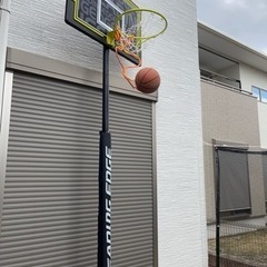決まりました。）バスケットゴール
