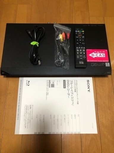 美品　SONY ブルーレイ ディスク レコーダー BDZ-EW1100